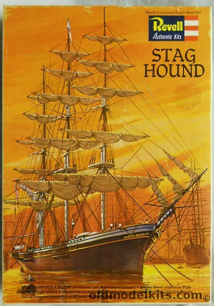 Revell 1/216 Stag Hound Clipper - The Largest Merchant Ship of Her Day, H345-300 plastic model kit
